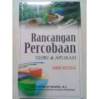 Image of rancangan percobaan teori dan aplikasi