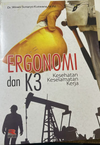 Image of Ergonomi dan k3 Kesehatan Keselamatan kerja