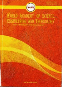 Image of World Academy Of Science Engineeriong and Technology